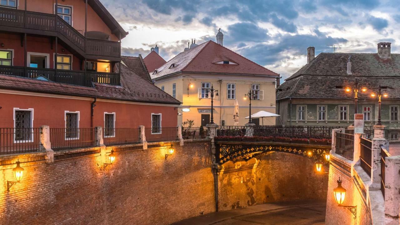 Vila Saguna Hotell Sibiu Eksteriør bilde